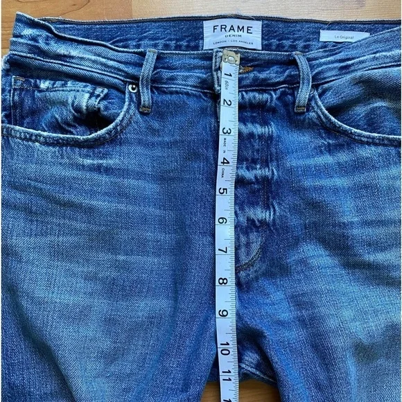 Frame Mens Le Original Button Fly Jean's - Picture 5 of 6